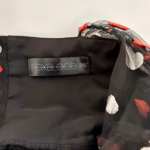 FOXBLOOD Queen Of Hearts | PARTY DRESS [LIMITED EDITION] - Picture 8 of 14